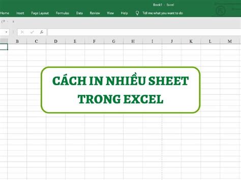 Hướng dẫn in nhiều sheet trong Excel .